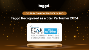 Taggd Peak Matrix PEAK Matrix Star Performer 2024 Website Pop Up Banner