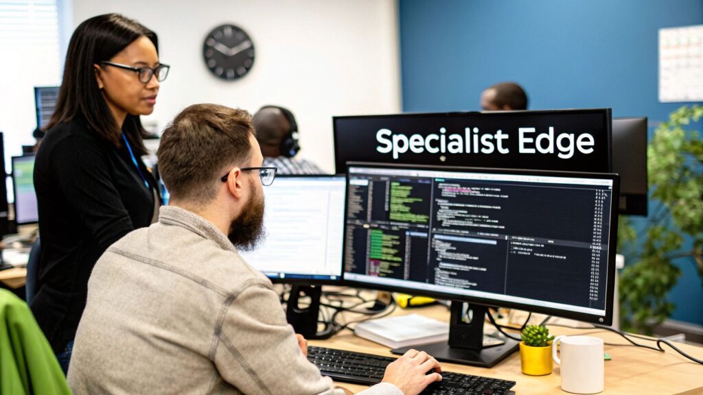 Specialised Talent Is Your Competitive Edge