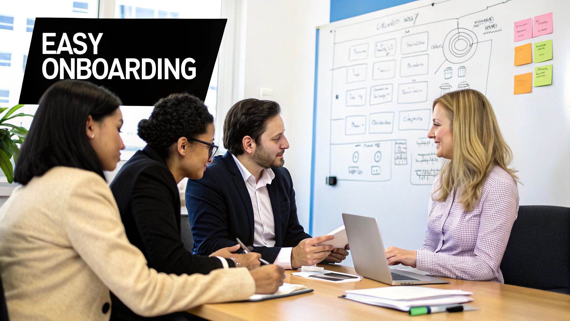 easy onboarding