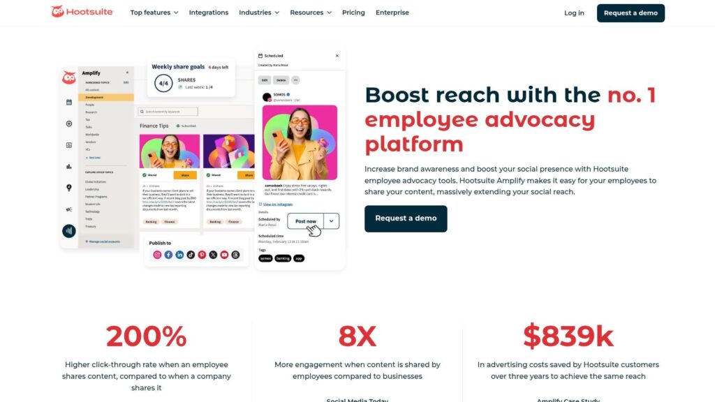 Hootsuite Amplify